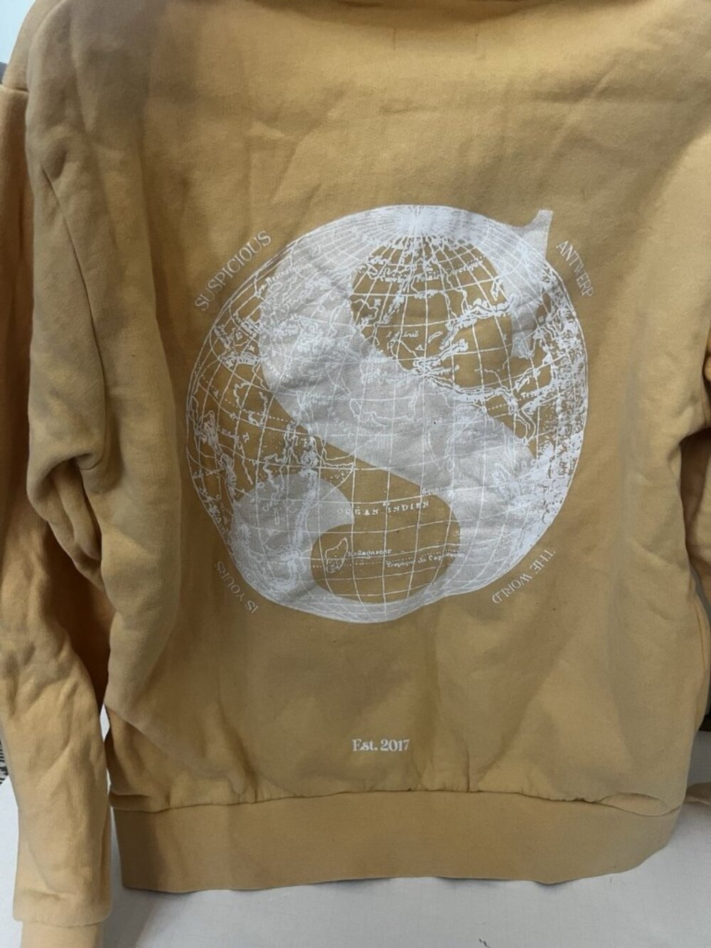 Suspicious Antwerp Voyager Sweatshirt Hoodie Mens Medium Limited Release.   Q